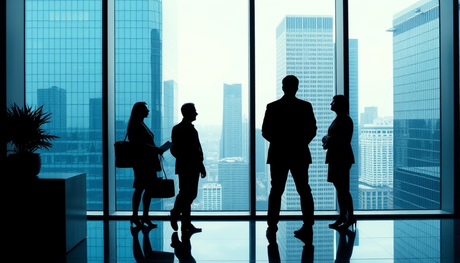 C-suite crafted trend image with silhouetted executives.