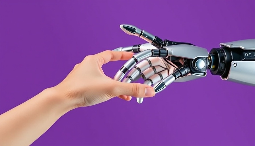 AI and human hand connection representing AI Rack-Scale Connectivity Partnership
