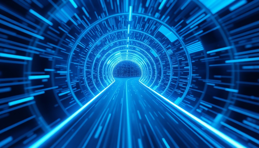 Unlocking cloud value through SRE depicted in digital data flow.