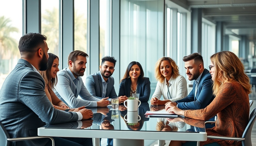 Diverse team discusses buy-side carve-out integration in a modern office.
