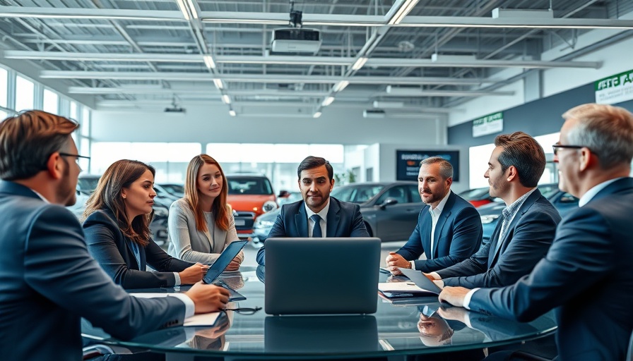 Professional virtual meeting to boost dealership sales.
