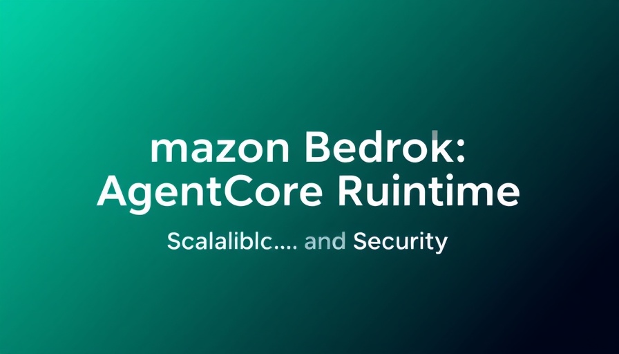 Amazon Bedrock AgentCore Runtime blog graphic with gradient background.