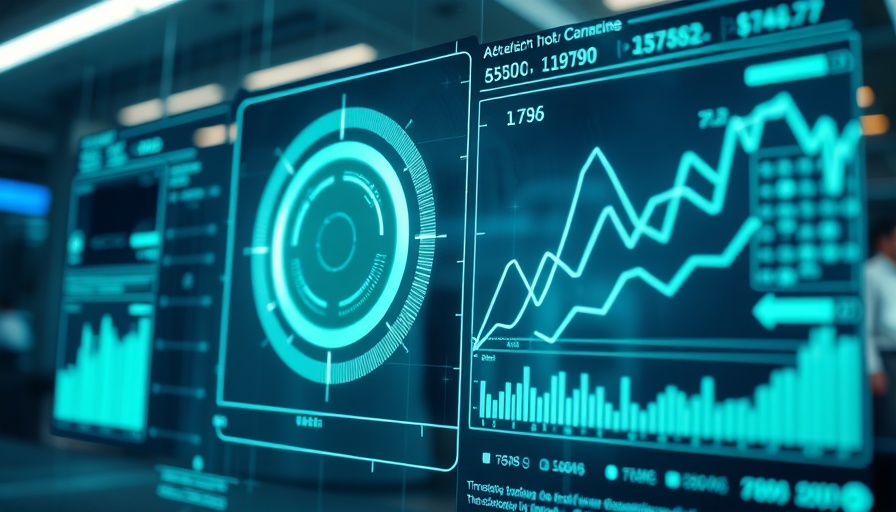 AI disruption in retail banking with futuristic digital interface.
