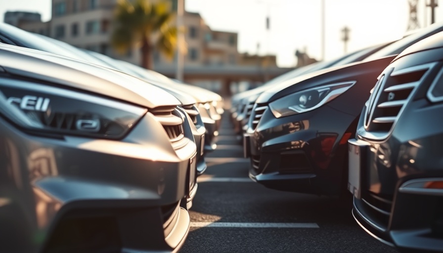 Row of parked cars in sunlight, related to proposed CFPB rule change.