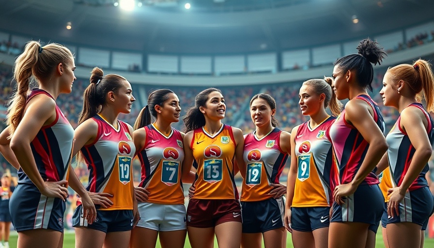 Female athletes discussing strategies, highlighting the monetization gap in women's sports.