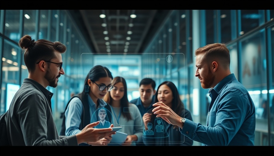 AI site builders facilitating futuristic digital collaboration.