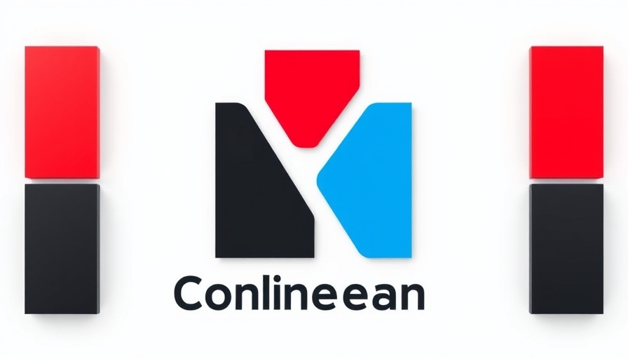 Logo representing Injection Moulding Companies in the North of England, featuring red and blue design elements.