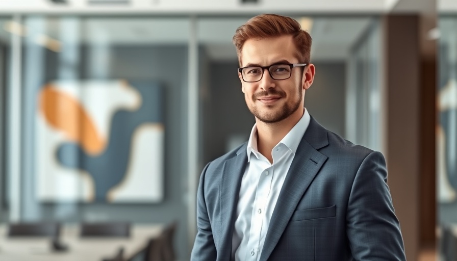 Productive Plastics COO at office in professional setting.