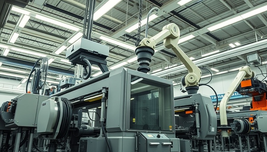 KRAUSS MAFFEI FibreForm technology in industrial setting.