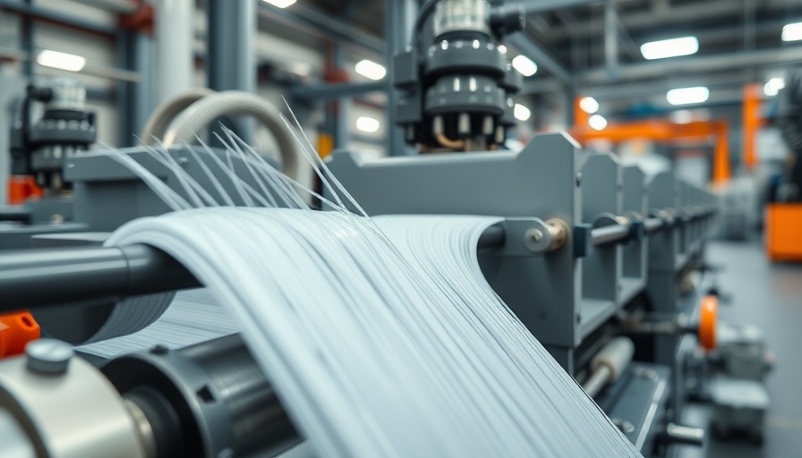 Detailed view of a plastic extrusion machine demonstrating tolerances.