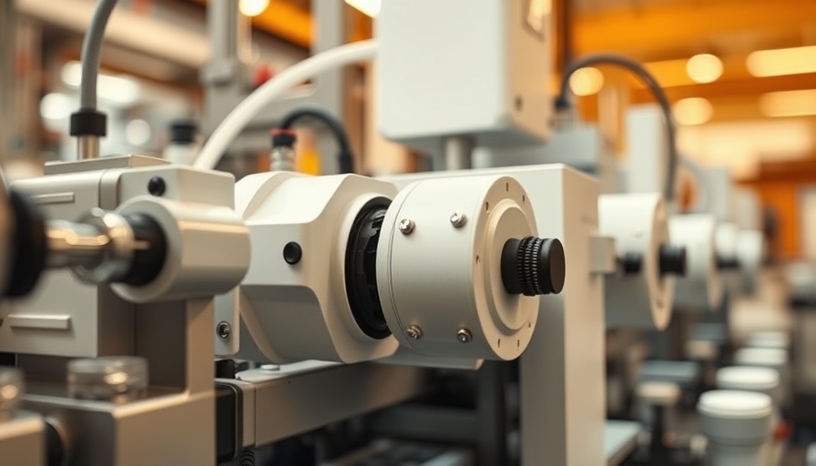 Modern pharmaceutical machine highlighting regulatory compliance in pharma CDMO.