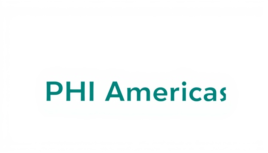 Minimalist logo design for PHI Americas.