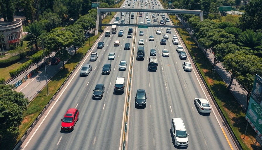 Busy highway traffic flow as credit unions gain share in auto finance.