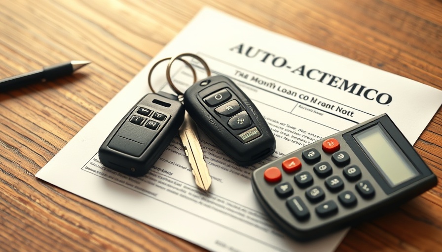 Acceptance of 90-month auto loans concept with keys and documents.