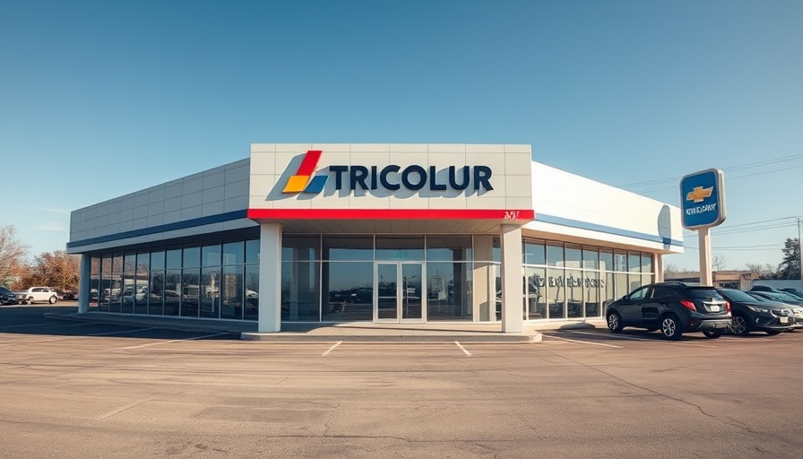 Tricolor bankruptcy impact on auto finance seen in empty dealership.