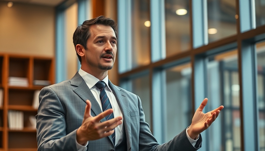 Email marketing discussion for auto dealerships in modern office.