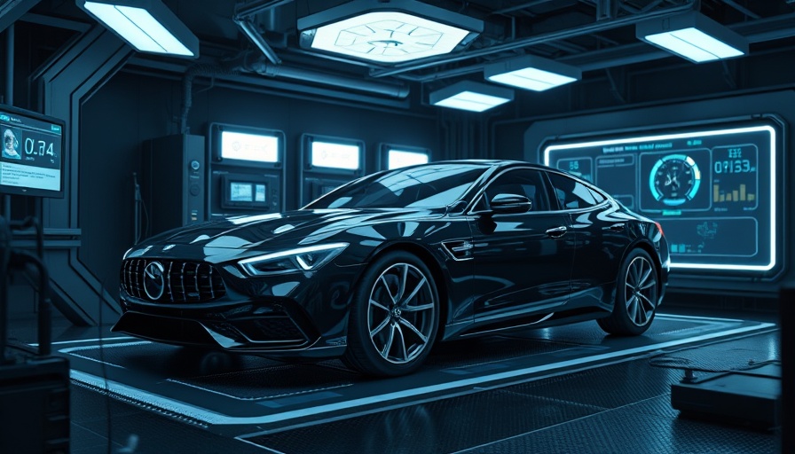 Futuristic automotive inspection system using cloud based inspection software.