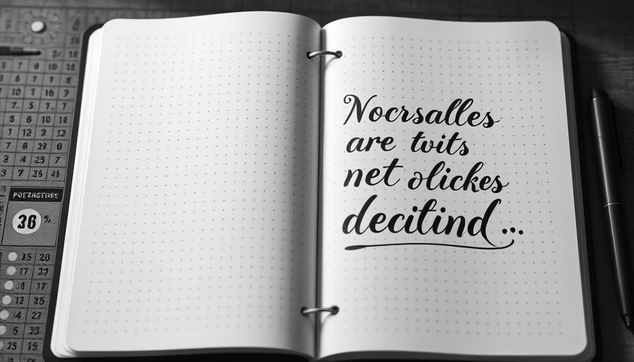 Motivational quote on a notebook, inspiring focus, finance for auto.