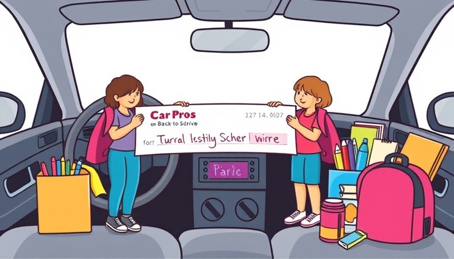 Car Pros Back-to-School Drive Donates School Supplies