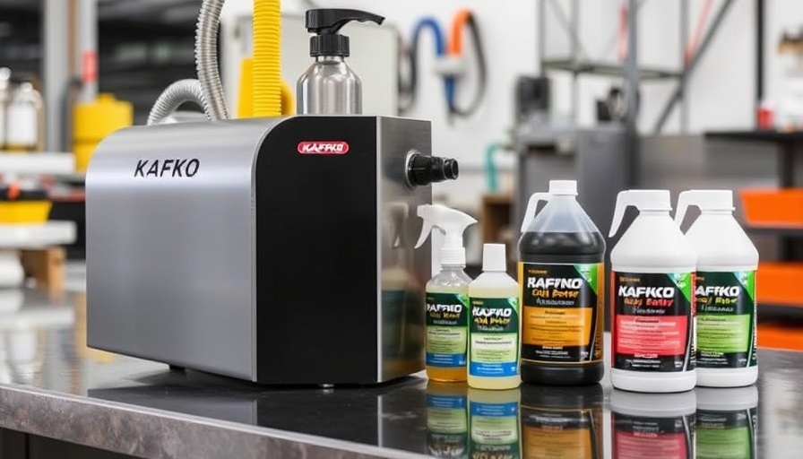 KAFKO Expands Oil Eater with Professional Cleaning Products