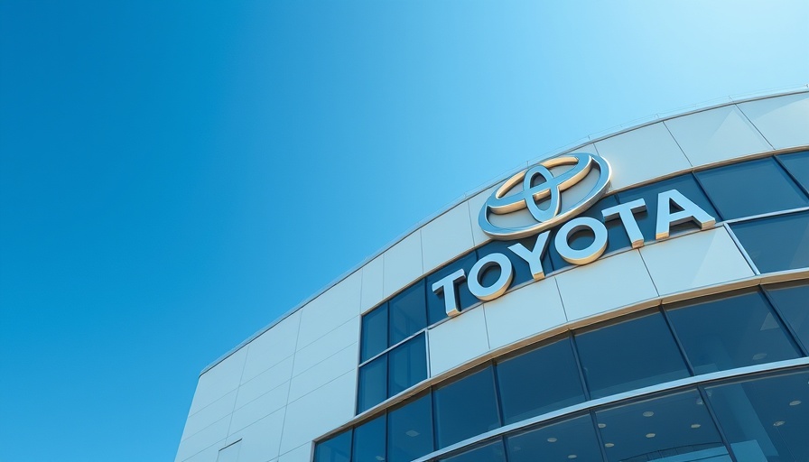 Toyota building facade representing automotive brand loyalty