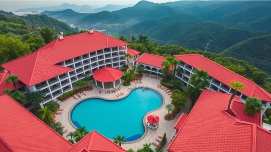 Luxurious resort with a pool, related to World of Hyatt credit card bonus