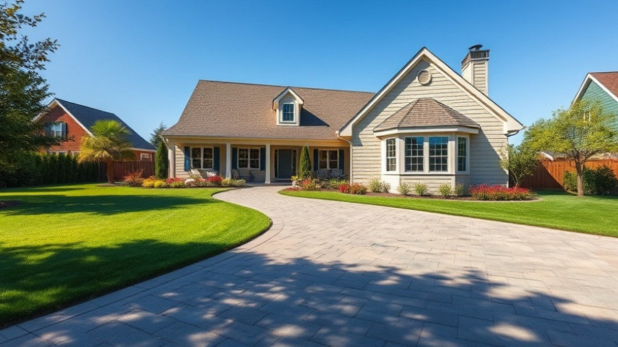 Charming suburban house in a winter setting, net listing in real estate.