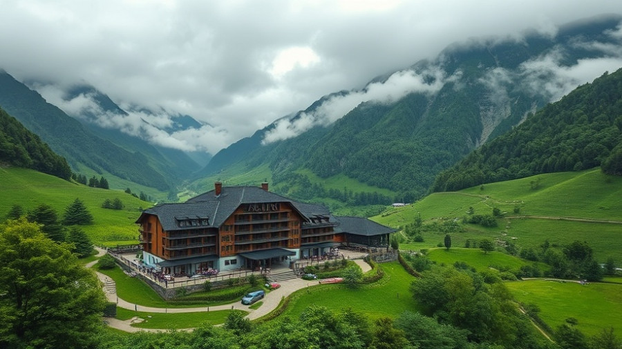 Scenic hotel in lush Icelandic valley, best hotels in Iceland.