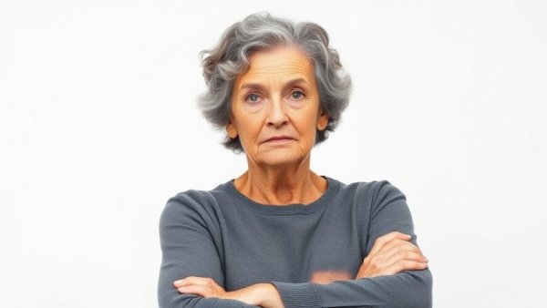 Skeptical elderly woman illustrating retirement mistakes to avoid.