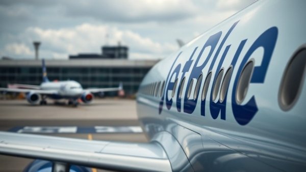 JetBlue airplane on tarmac, close-up view, JetBlue Japan Airlines partnership ends
