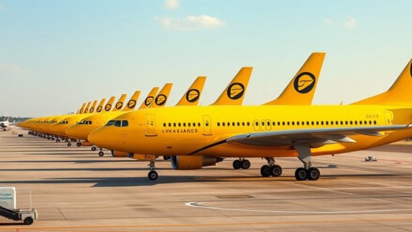 Yellow airplanes on tarmac showcasing air travel storylines 2026