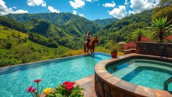 Serene Grief Retreats in Costa Rica with lush landscapes and tranquil amenities.