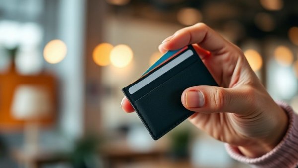 Person holding credit card holder displaying best credit card combinations.