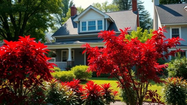 Charming suburban house in USA real estate market