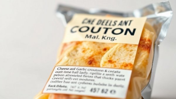 Salmonella recall food safety on cheese and garlic package label.