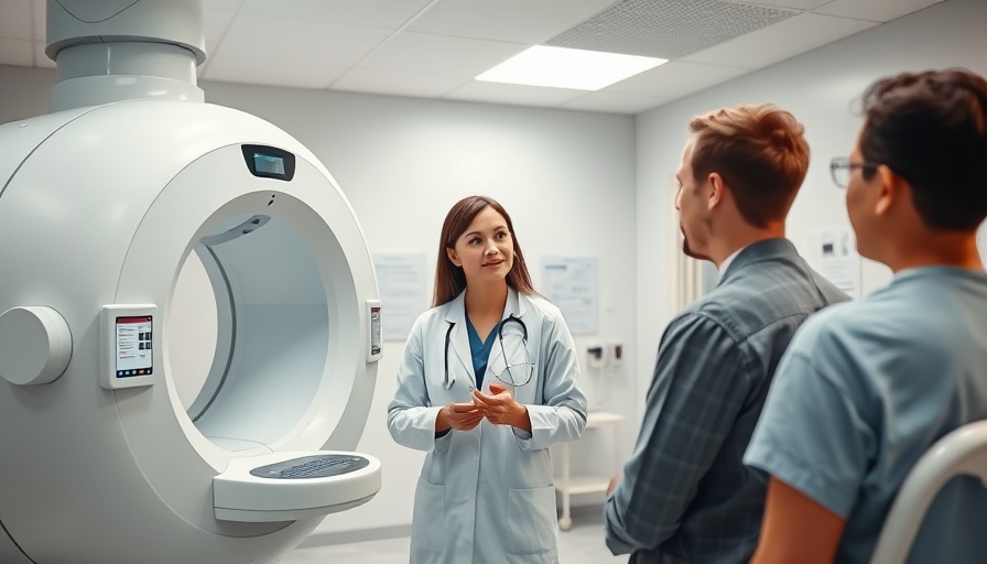Advanced scanner in clinic highlighting full body scan benefits.