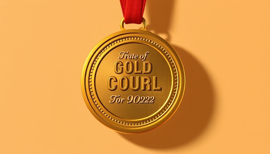 Award medal for top finance blog, symbolizing financial stability.