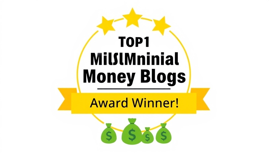 Illustrative award badge for top millennial money blogs