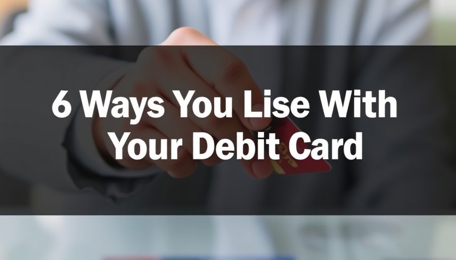 6 Ways You Lose With Your Debit Card