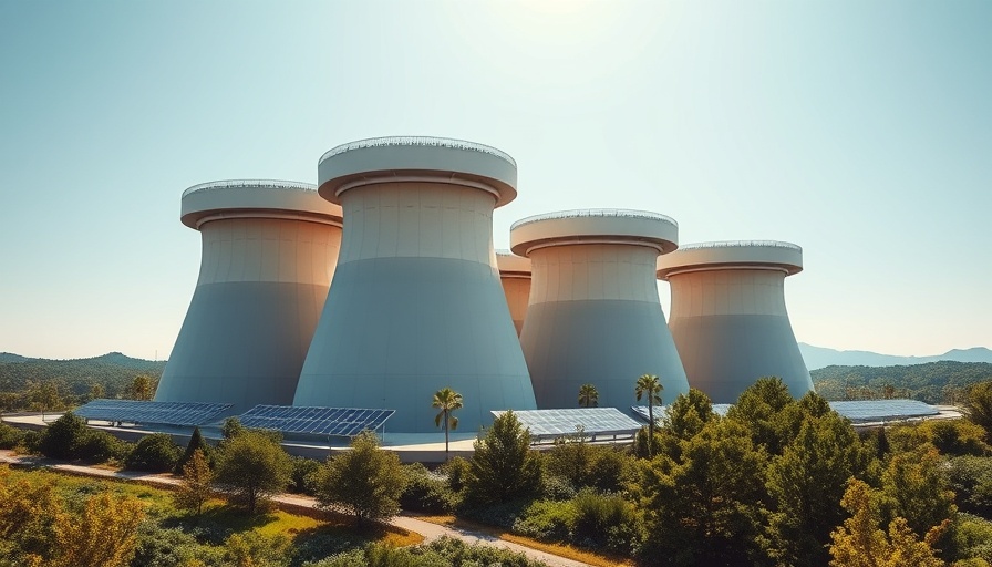 New Jersey nuclear energy initiatives depicted in a futuristic power plant.