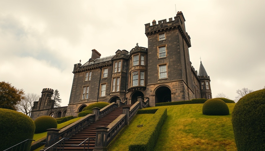 Stay in a Scottish castle using hotel points; grand architecture.