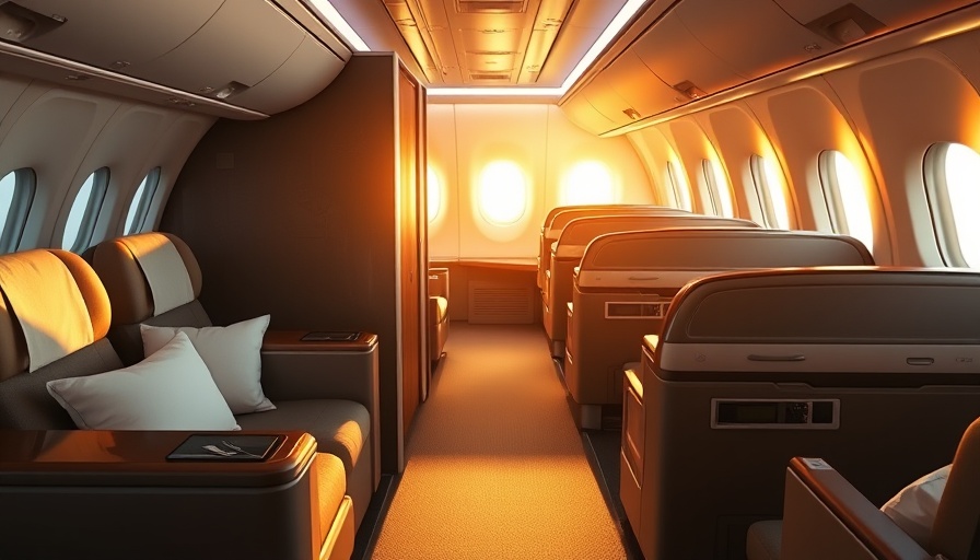 Luxurious Cathay Pacific Aria Suite seat in warm lighting.