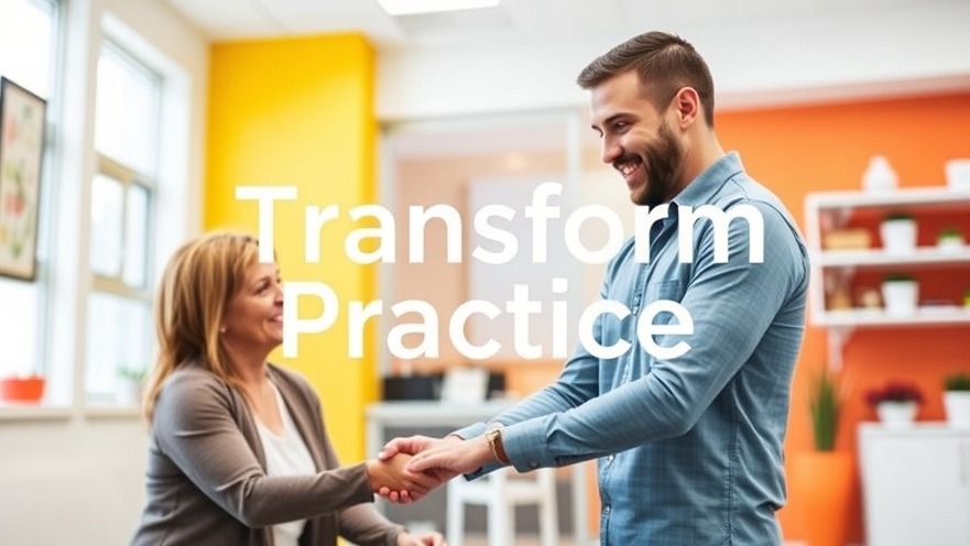 Chiropractor and patient in a bright office, showcasing chiropractic care collaborations.