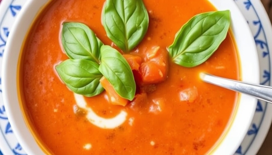 Simple Tomato Basil Soup (Stovetop or Instant Pot)