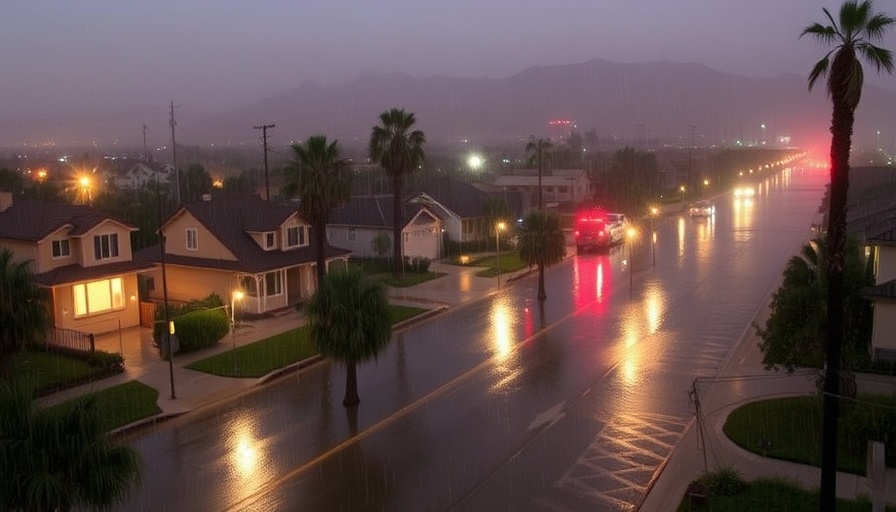 Flood watch: Storm will bring gusts, rain and flash flooding to SoCal