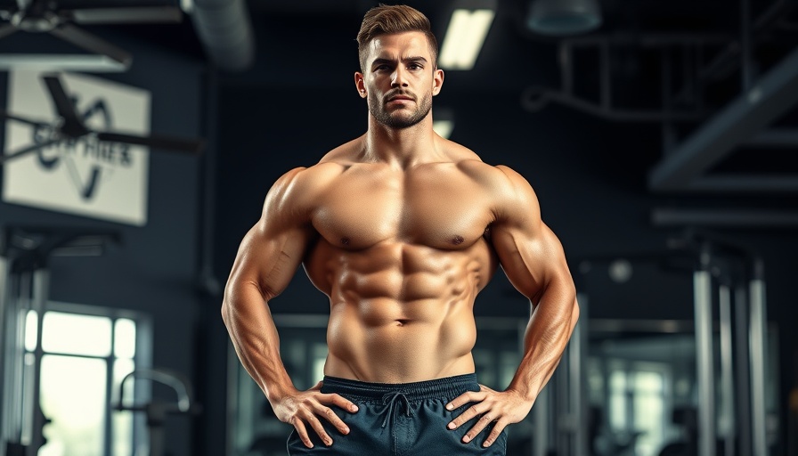 Simeon Panda's arm workout in a gym, showcasing muscular physique.