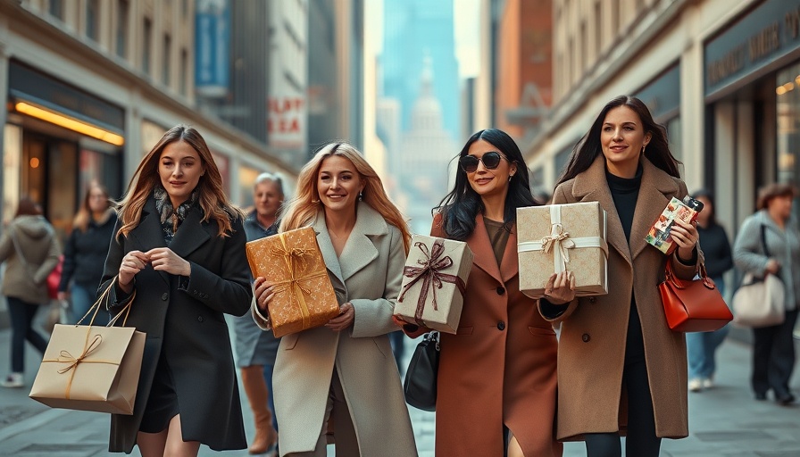 Women shopping with holiday gifts illustrating higher holiday prices and weaker economy.
