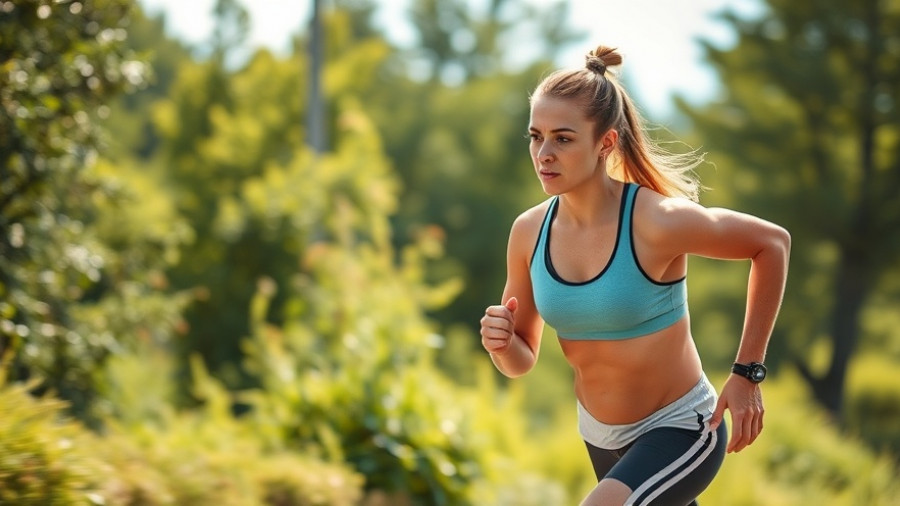 Determined athlete showing progression in IRONMAN mental health movement.