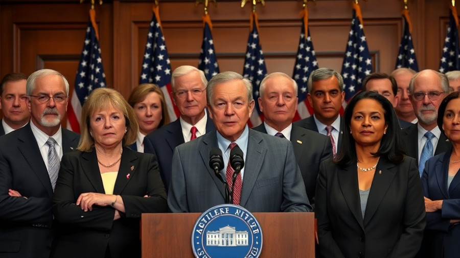 Politicians discuss Pride flag ban in Huntington Beach at a press conference.