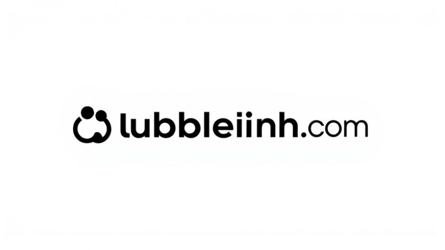 Simple logo with text 'bubbleinfo.com', minimalist design.